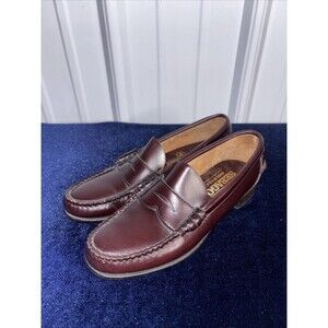 Sebago Oxblood Leather Penny Loafers